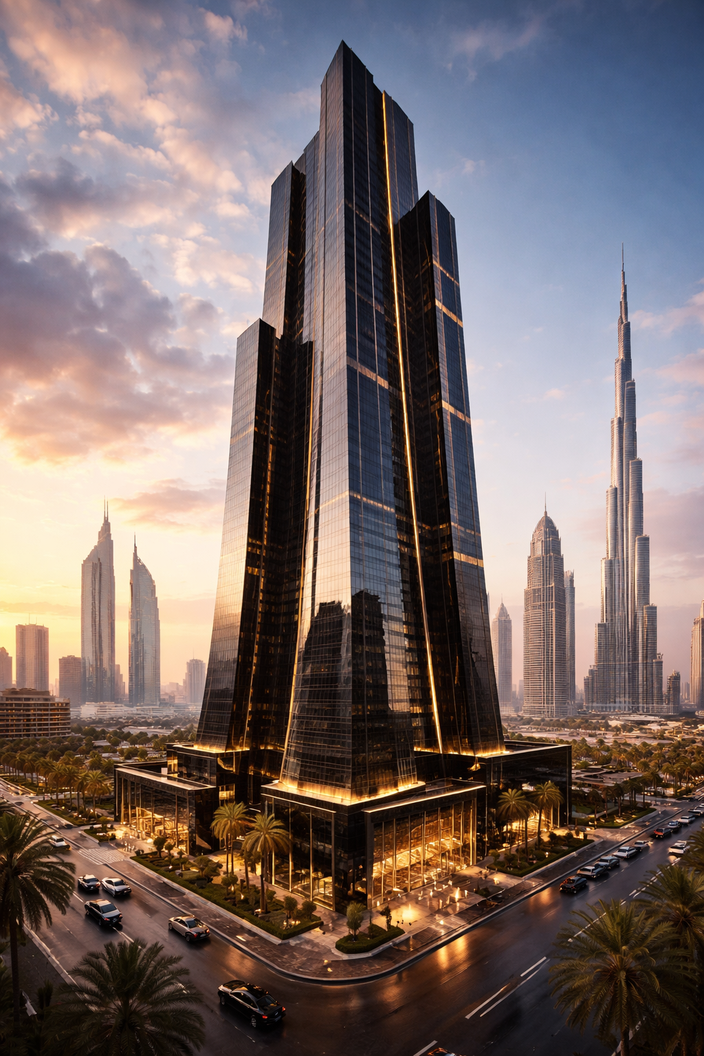 Dubai Marina Tower project