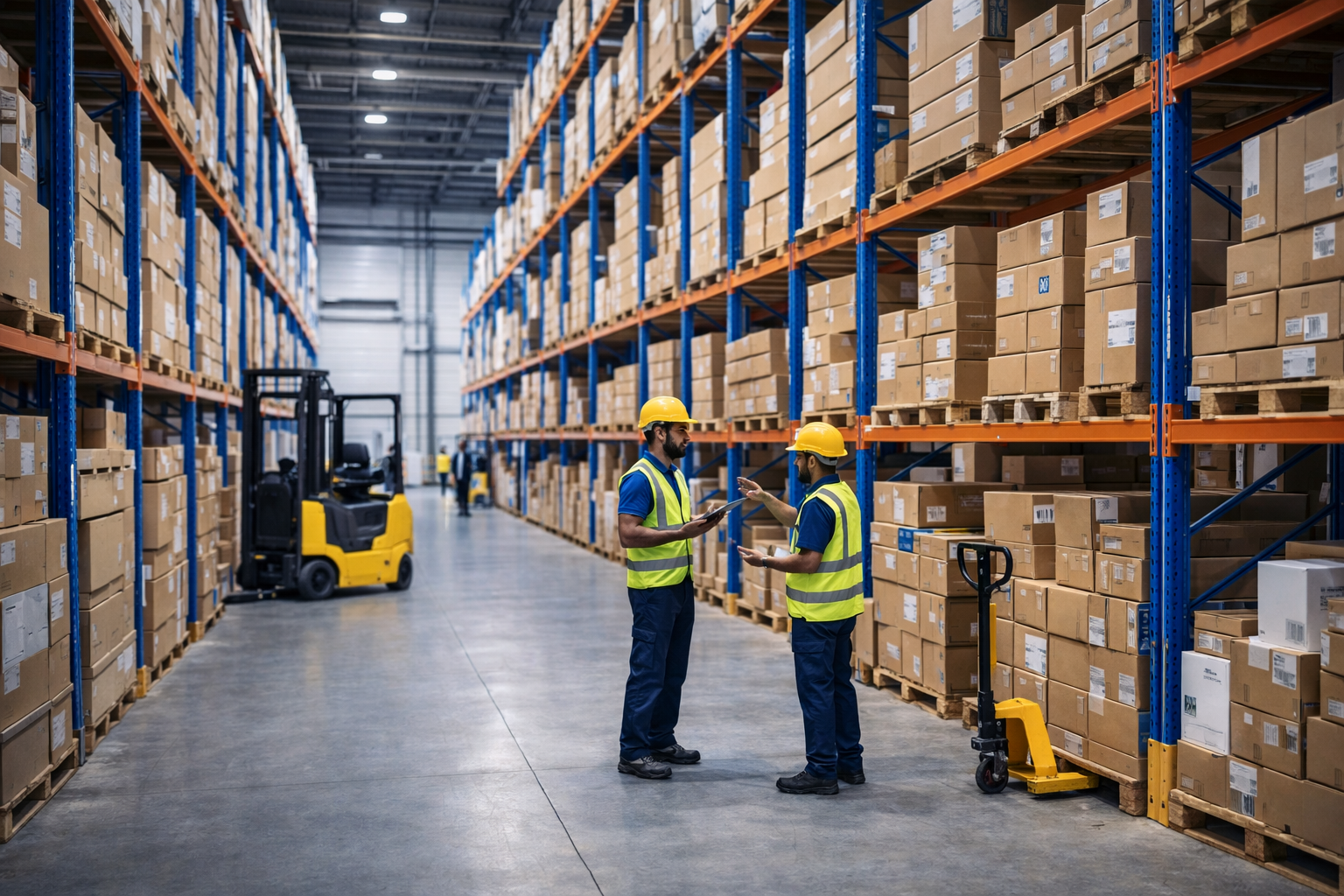 Swift Logistics warehouse interior